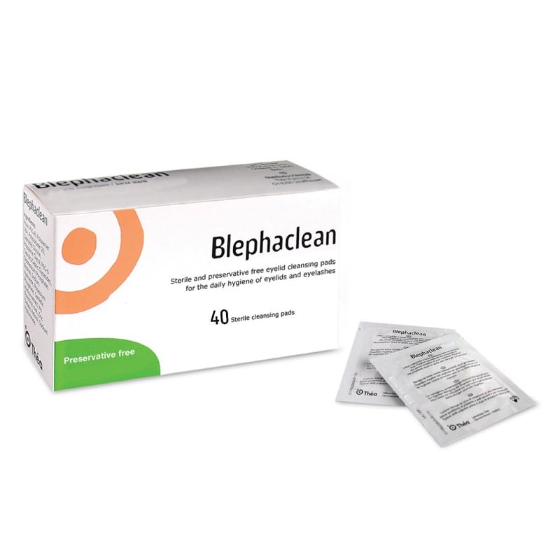 Blephaclean 40 Sterile Eyelid Wipes For Blepharitis by Blephaclean - Image 2